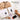 Included clean-touch inkless footprint kit for the Molekaus 5-year baby memory book, ensuring safe and mess-free newborn handprint capturing.