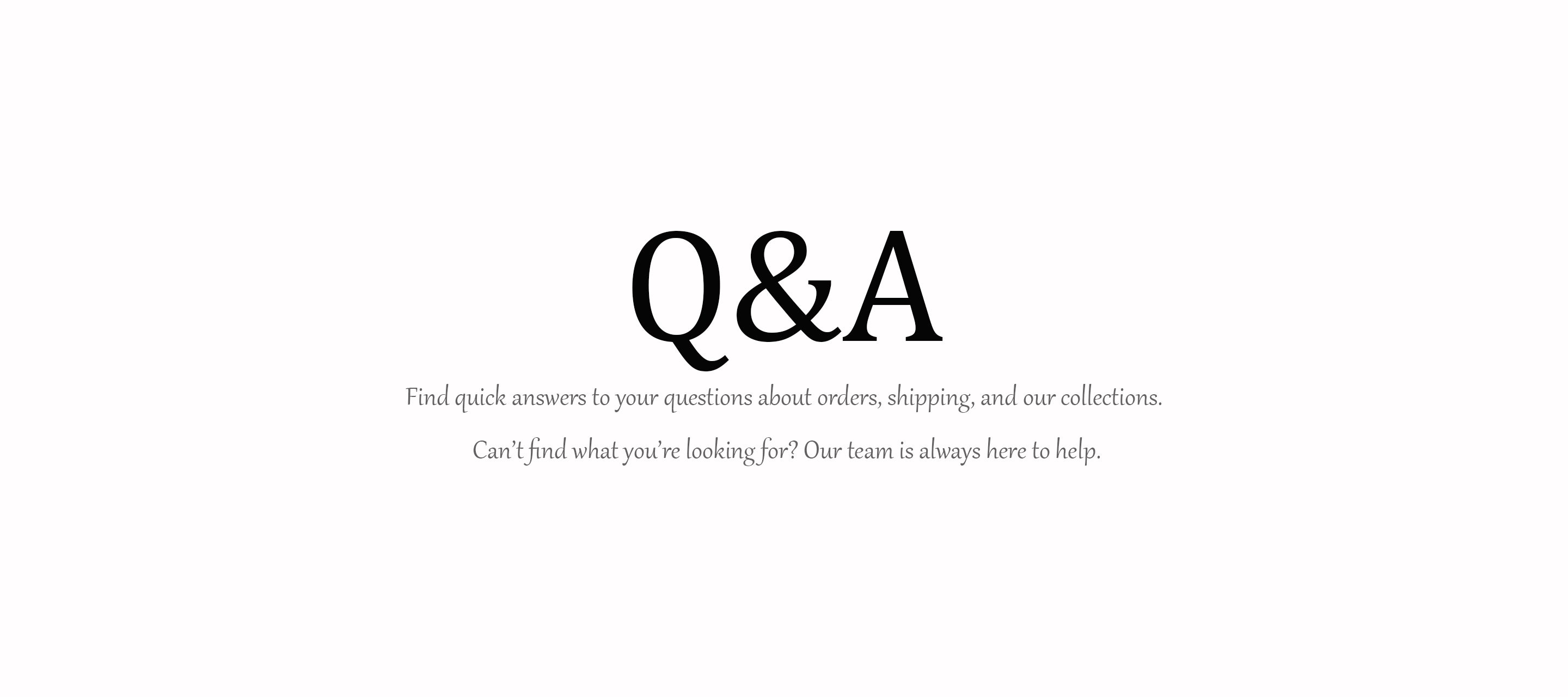 Molekaus customer service and FAQ page banner, providing answers to common questions about our keepsake journals, shipping policy, and order support.